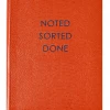 Sloane Stationery NOTEBOOK NO°53 - NOTED, SORTED, DONE Stationery & Home 1 Sloane Stationery NOTEBOOK NO°53 - NOTED, SORTED, DONE Stationery & Home
