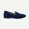 Del Toro WHAT'S HOT Men's Navy Velvet Slipper II