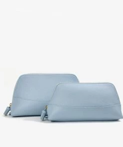 Neely & Chloe ACCESSORIES No. 17 Large Cosmetic Case Pebble 18 Neely & Chloe ACCESSORIES No. 17 Large Cosmetic Case Pebble