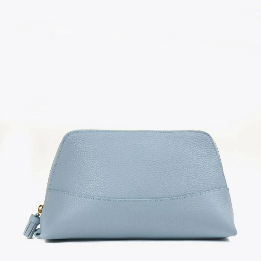Neely & Chloe ACCESSORIES No. 17 Large Cosmetic Case Pebble 3 Neely & Chloe ACCESSORIES No. 17 Large Cosmetic Case Pebble