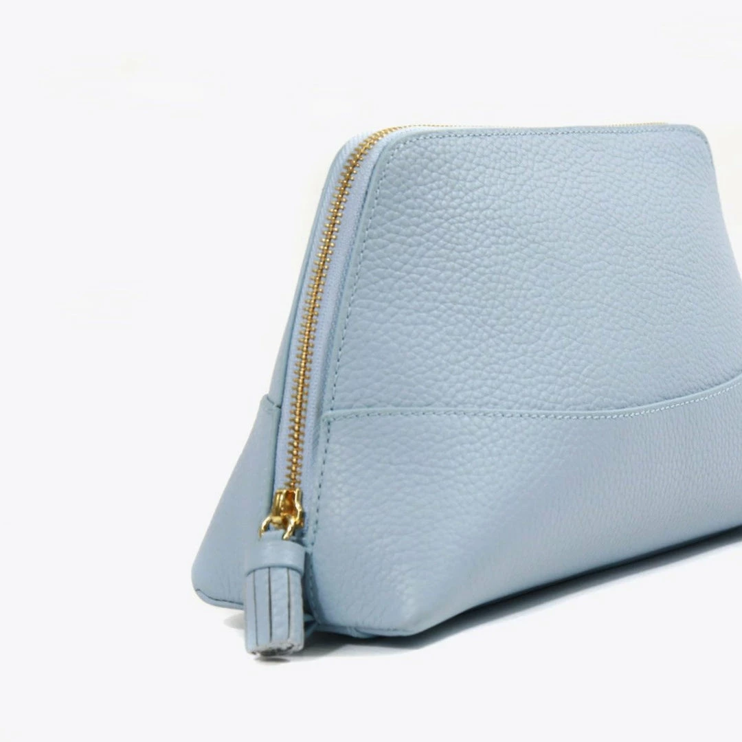 Neely & Chloe ACCESSORIES No. 17 Large Cosmetic Case Pebble 6 Neely & Chloe ACCESSORIES No. 17 Large Cosmetic Case Pebble