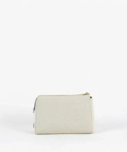 Neely & Chloe No. 31 The Medium Canvas Pouch Pebble 20 Neely & Chloe No. 31 The Medium Canvas Pouch Pebble