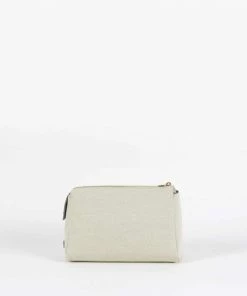 Neely & Chloe No. 31 The Medium Canvas Pouch Pebble 21 Neely & Chloe No. 31 The Medium Canvas Pouch Pebble