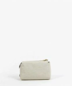 Neely & Chloe No. 30 The Small Canvas Pouch Pebble 26 Neely & Chloe No. 30 The Small Canvas Pouch Pebble