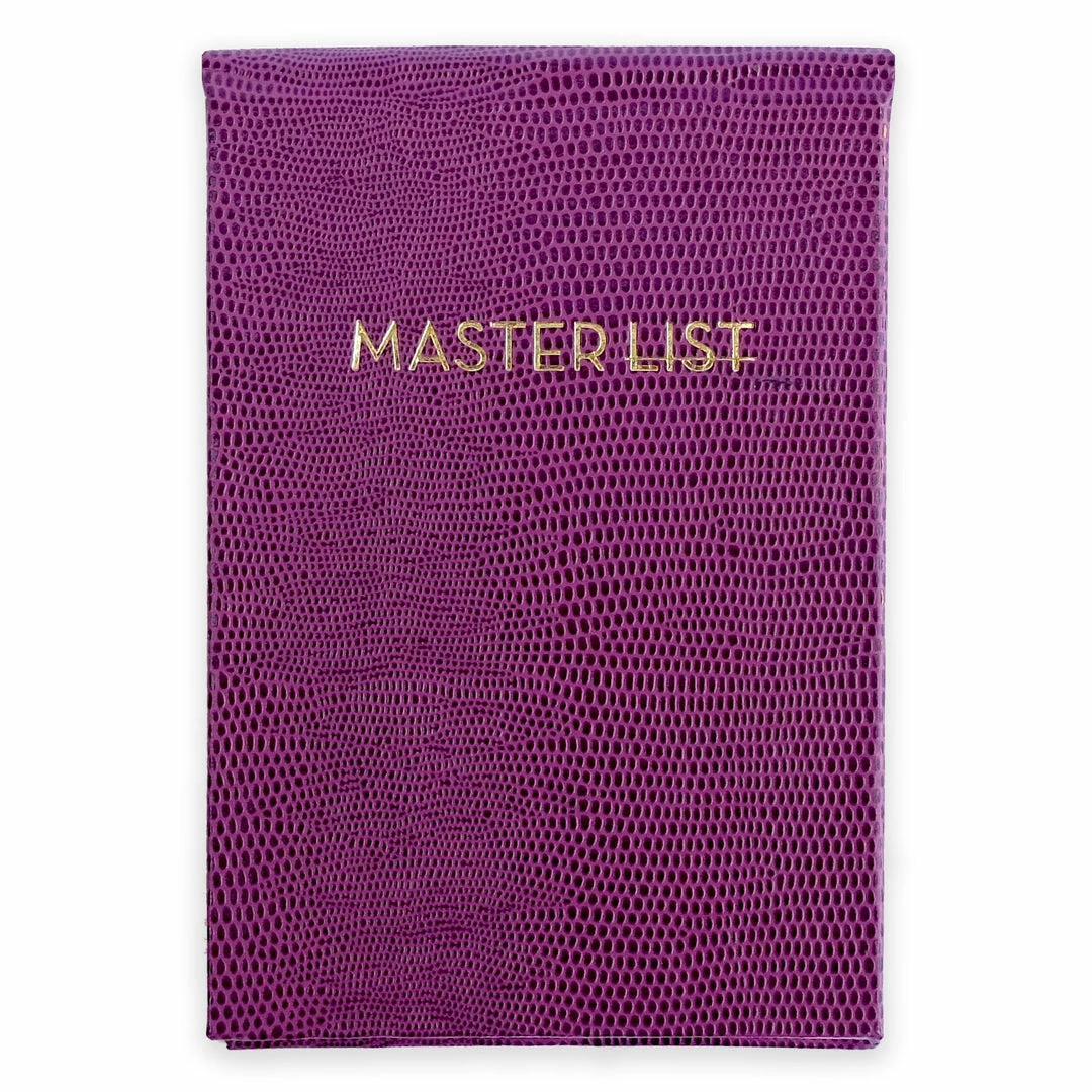 Sloane Stationery Stationery & Home REFILLABLE NOTEPAD NO°101 - Master List 4 Sloane Stationery Stationery & Home REFILLABLE NOTEPAD NO°101 - Master List
