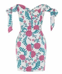 Valle & Vik WHAT'S HOT The Revenge Dress | Rose Busk Pink & Green