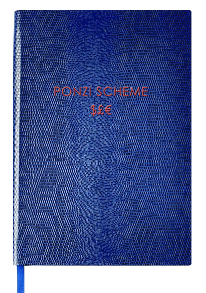 Sloane Stationery Father's Day NOTEBOOK NO°52 - PONZI SCHEME 3 Sloane Stationery Father's Day NOTEBOOK NO°52 - PONZI SCHEME