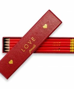 Sloane Stationery Hostess Gifts LOVE Pencils - Box Of 10
