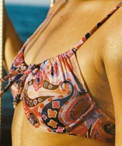 Follow Suit The Emily Top - Paisley Mme. Mink 11 Follow Suit The Emily Top - Paisley Mme. Mink