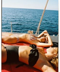 Follow Suit The Elizabeth Ruffled Bow Top Mme. Mink