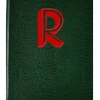 Sloane Stationery ALPHABET NOTEBOOK - R