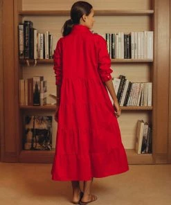 Daphne Wilde Giovanna In Red Cotton