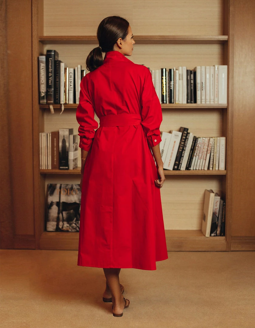 Daphne Wilde Stella In Red Cotton WHAT'S HOT 4 Daphne Wilde Stella In Red Cotton WHAT'S HOT