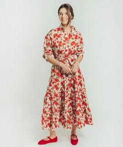Daphne Wilde WHAT'S HOT Giovanna Dress In Carline Rose Liberty London Cotton 13 Daphne Wilde WHAT'S HOT Giovanna Dress In Carline Rose Liberty London Cotton