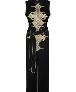 RosewaterHouse Aftab Dress - Black CLOTHING
