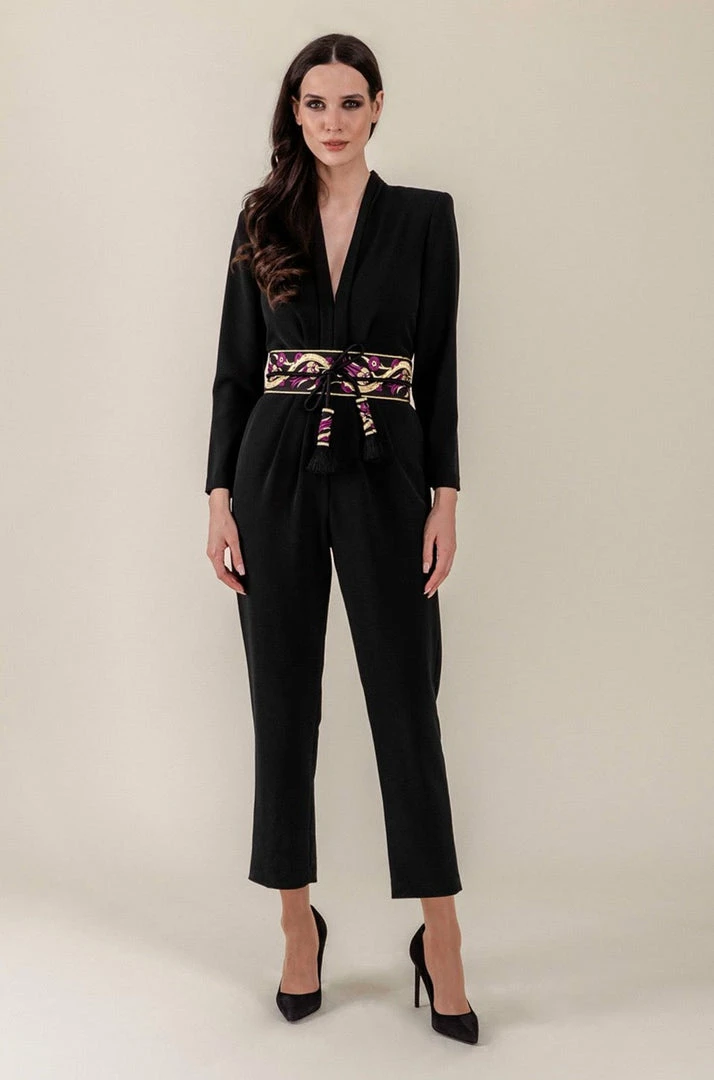 RosewaterHouse Zaman V-Neck Jumpsuit 5 RosewaterHouse Zaman V-Neck Jumpsuit