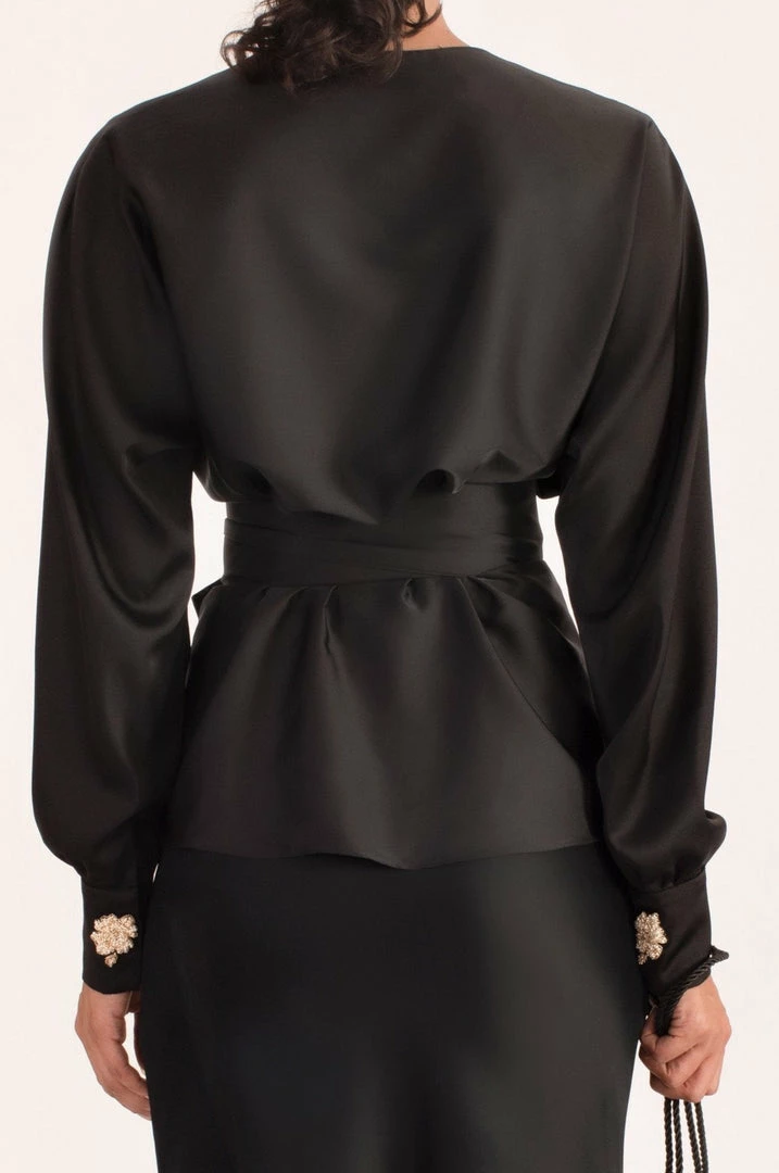 RosewaterHouse WHAT'S HOT Rosa Wrap Blouse 5 RosewaterHouse WHAT'S HOT Rosa Wrap Blouse