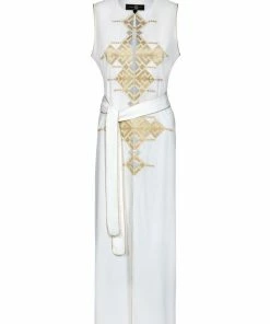 RosewaterHouse Aftab Dress- White CLOTHING