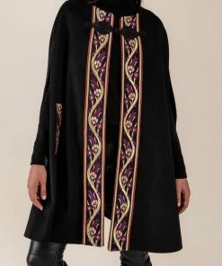 RosewaterHouse Ottoman Laleh Cape - Purple