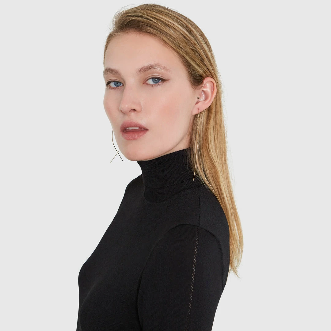 Santicler Mira Turtleneck Viscose Bodysuit 4 Santicler Mira Turtleneck Viscose Bodysuit