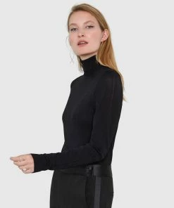Santicler Mira Turtleneck Viscose Bodysuit