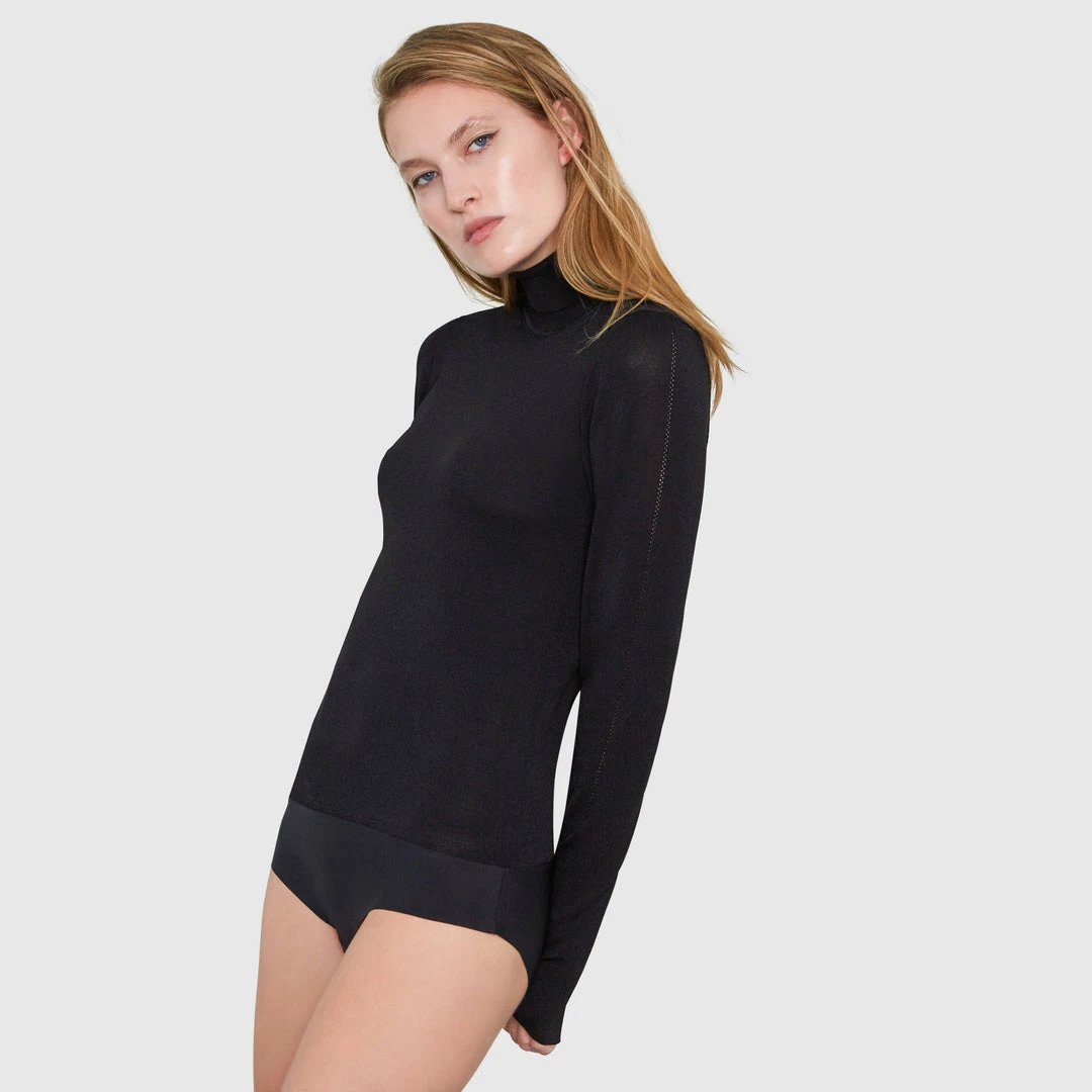 Santicler Mira Turtleneck Viscose Bodysuit 6 Santicler Mira Turtleneck Viscose Bodysuit
