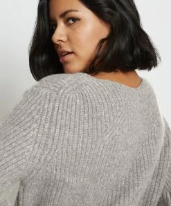 Santicler Tops Kaya Ribbed Pure Cashmere Sweater