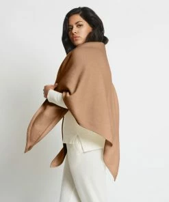 Santicler Anna Cashmere Oversized Triangle Scarf, Multiple Colors