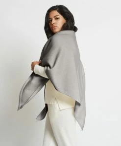 Santicler Anna Cashmere Oversized Triangle Scarf, Multiple Colors