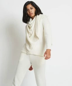 Santicler Anna Cashmere Oversized Triangle Scarf, Multiple Colors