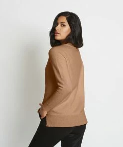 Santicler Riley 3D Knitted Cashmere Sweater Tops