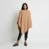 Santicler ACCESSORIES Jenica Cashmere Poncho, Multiple Colors