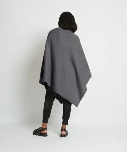 Santicler ACCESSORIES Jenica Cashmere Poncho, Multiple Colors