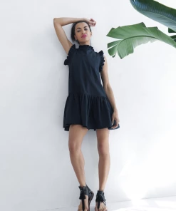 Monica Nera Luna Mini Dress WHAT'S HOT