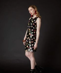 SKYLENCE WHAT'S HOT Derling Embroidered Dress Black 9 SKYLENCE WHAT'S HOT Derling Embroidered Dress Black