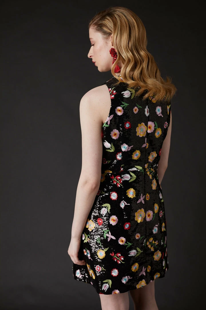 SKYLENCE WHAT'S HOT Derling Embroidered Dress Black 7 SKYLENCE WHAT'S HOT Derling Embroidered Dress Black