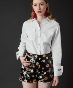 SKYLENCE WHAT'S HOT Derling Embroidered Shorts 8 SKYLENCE WHAT'S HOT Derling Embroidered Shorts