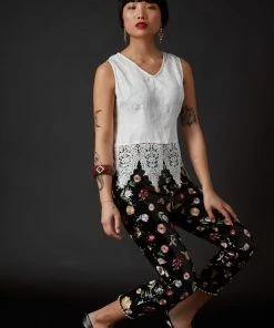 SKYLENCE Derling Embroidered Trousers WHAT'S HOT