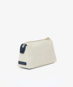 Neely & Chloe No. 30 The Small Canvas Pouch Pebble 22 Neely & Chloe No. 30 The Small Canvas Pouch Pebble