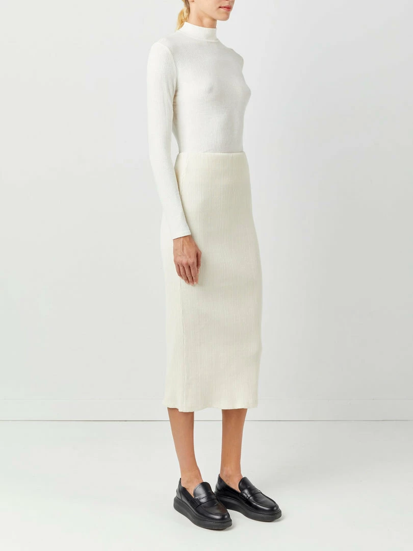 Soft Animal Stretch Rib Mockneck Top 5 Soft Animal Stretch Rib Mockneck Top