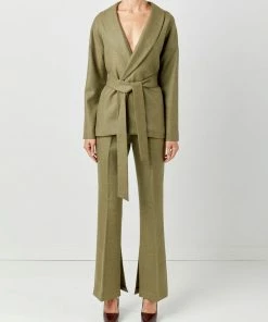 Soft Animal Wrap Jacket