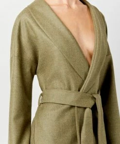 Soft Animal Wrap Jacket