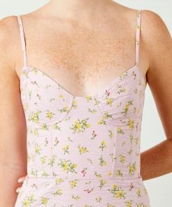 Soft Animal Pink Mini Dress