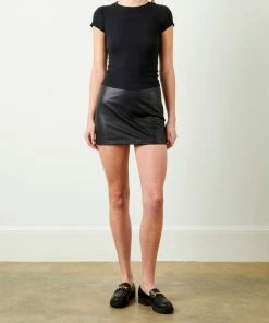 Soft Animal Stretch Rib Tee