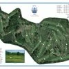 Vintage Golf Course Maps Father's Day Somerset Hills