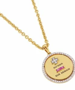 Sophie Lis WHAT'S HOT Love Pendant Diamond Surround