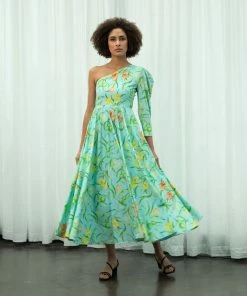 Sruti Dalmia Calling All Colors One-Shoulder Maxi Dress 12 Sruti Dalmia Calling All Colors One-Shoulder Maxi Dress