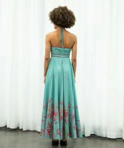 Sruti Dalmia Spider Lily Halter Dress WHAT'S HOT 17 Sruti Dalmia Spider Lily Halter Dress WHAT'S HOT