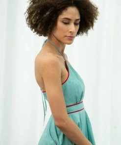Sruti Dalmia Spider Lily Halter Dress WHAT'S HOT 22 Sruti Dalmia Spider Lily Halter Dress WHAT'S HOT