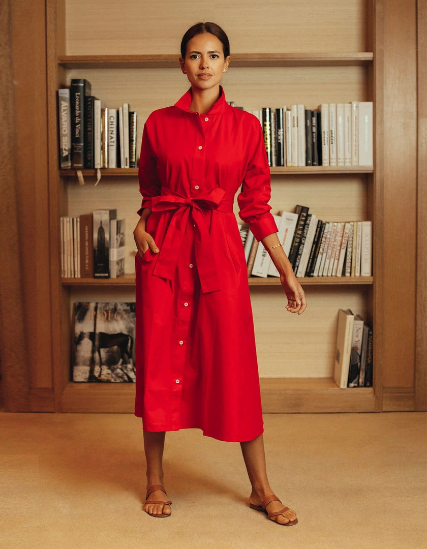 Daphne Wilde Stella In Red Cotton WHAT'S HOT 3 Daphne Wilde Stella In Red Cotton WHAT'S HOT